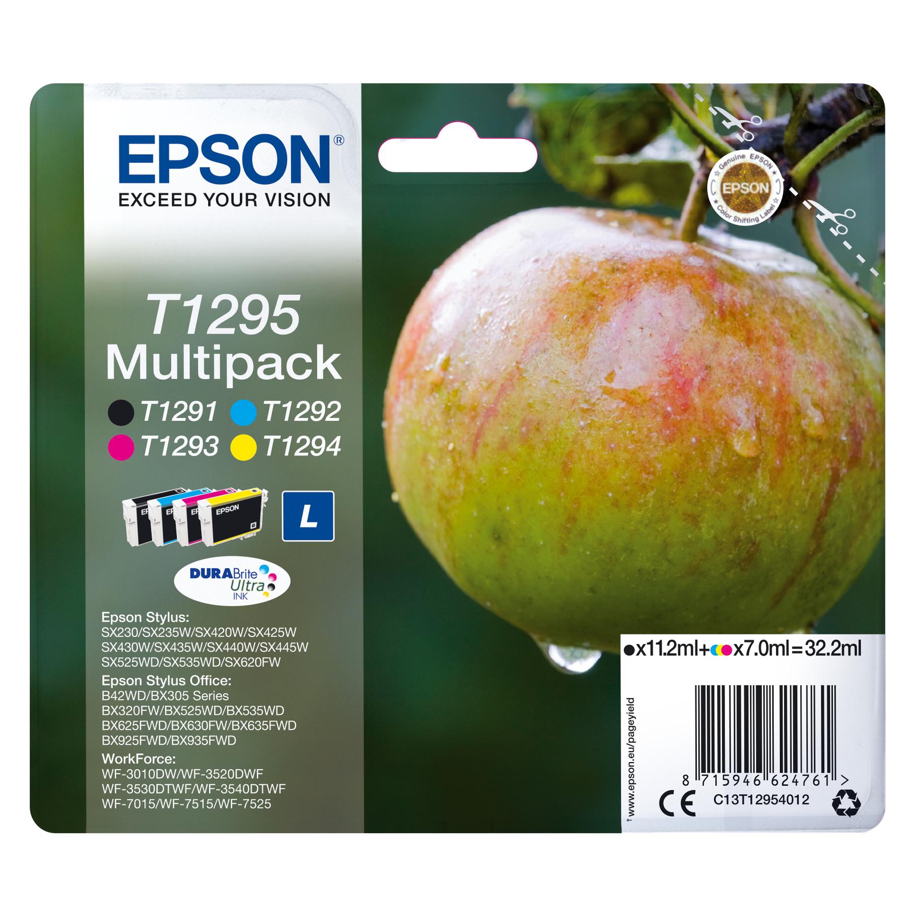Epson T1295 DuraBrite Ultra (BK, C, M, Y) (C13T12954012)