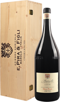 Doppelmagnum - Barolo Cannubi 2022 - E. Pira e Figli Chiara Boschis - En Holzkiste - Barolo - Rotwein - 3L Piemont