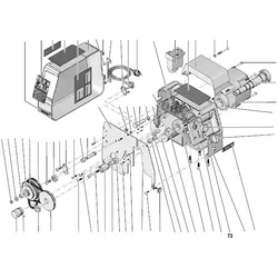 PROXXON 24002-01-73 Spindelstock für Drehmaschine PD 250/E