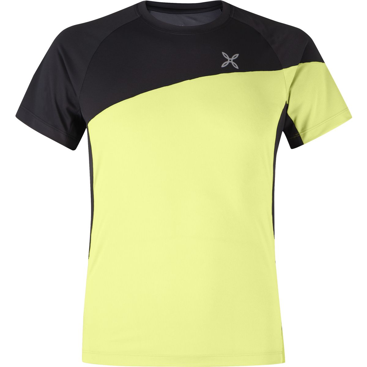 Montura Color Blocking T-shirt sunny lime (202) XS MTGN24X-JS616-202-XS