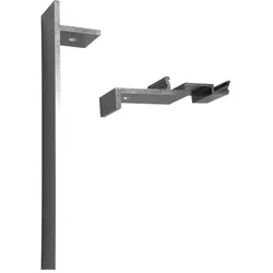 Karle & Rubner TERRACON Blendenhalter 239 mm passend für TWIXT und BIG Isostep, 4 Stück/VE