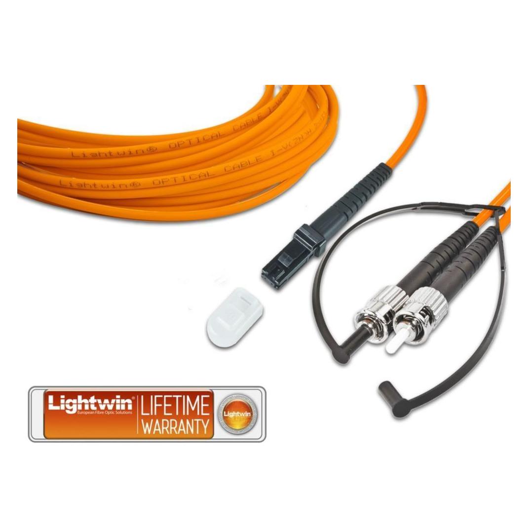 Wirewin High Quality Duplex LWL Patchkabel, MM OM2, MTRJ (LDP-50 MTRJ-ST 2.0)