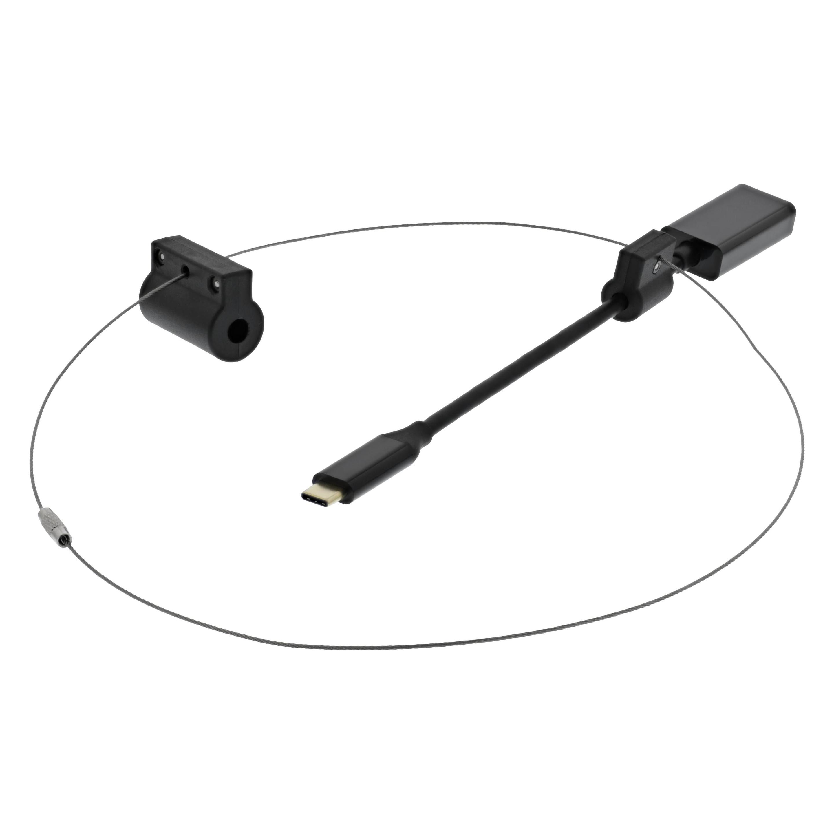 Deltaco Modulinis adapterio??iedas, HDMI?? USB-C, juodas / HDMI-AR11 / 1902497 (HDMI) (1902497)