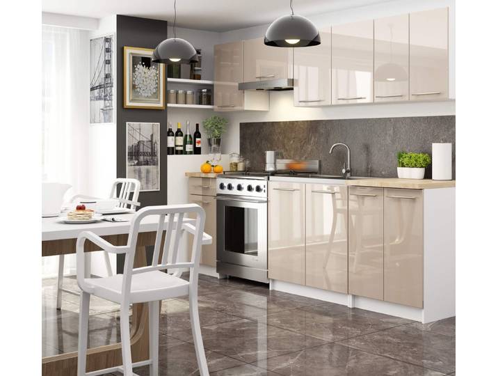 Raumhirsch Furniture Unterschrank Küchenunterschrank mit Arbeitsplatte Stilvolles Design Küchenmöbel Pflegeleicht, Langlebig, Soft-Close-System, 40x85x46 cm