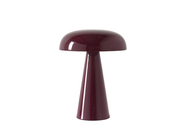 &tradition - Lampe sans fil rechargeable Como - Rouge - Aluminium extrudé - Designer Space Copenhagen