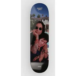 Sour Solution Barney Ozzy 8" Skateboard Deck blue Gr. Uni