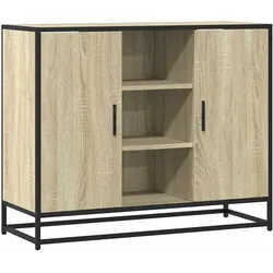 vidaXL Sideboard Sonoma-Eiche 92x35x76 cm Holzwerkstoff