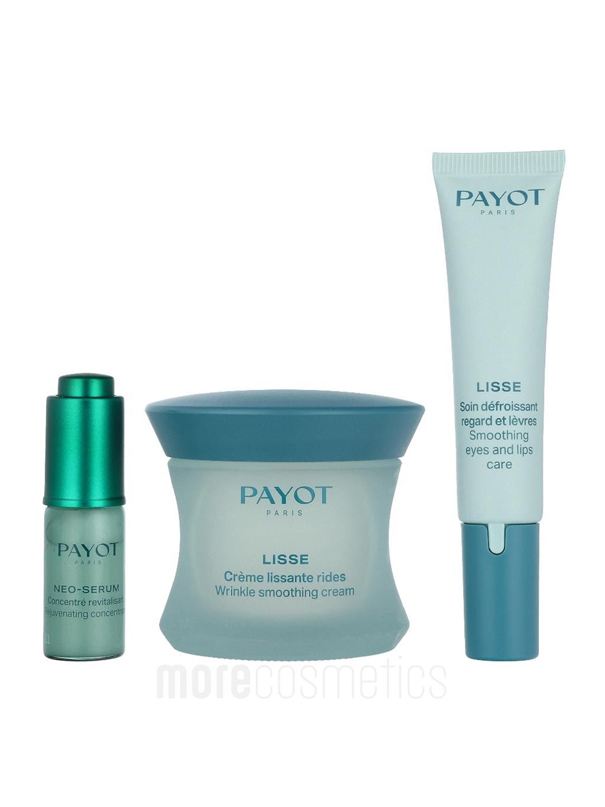 Payot Smoothing Set Smoothing Cream 50ml/Eyes & Lips Care 15ml/Serum 5ml