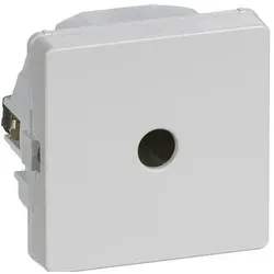LK, Beleuchtung Zubehör, FUGA Lampenfassung neuer Typ 5-polig 1-modulig, Hellgrau- In Tasche für DIY