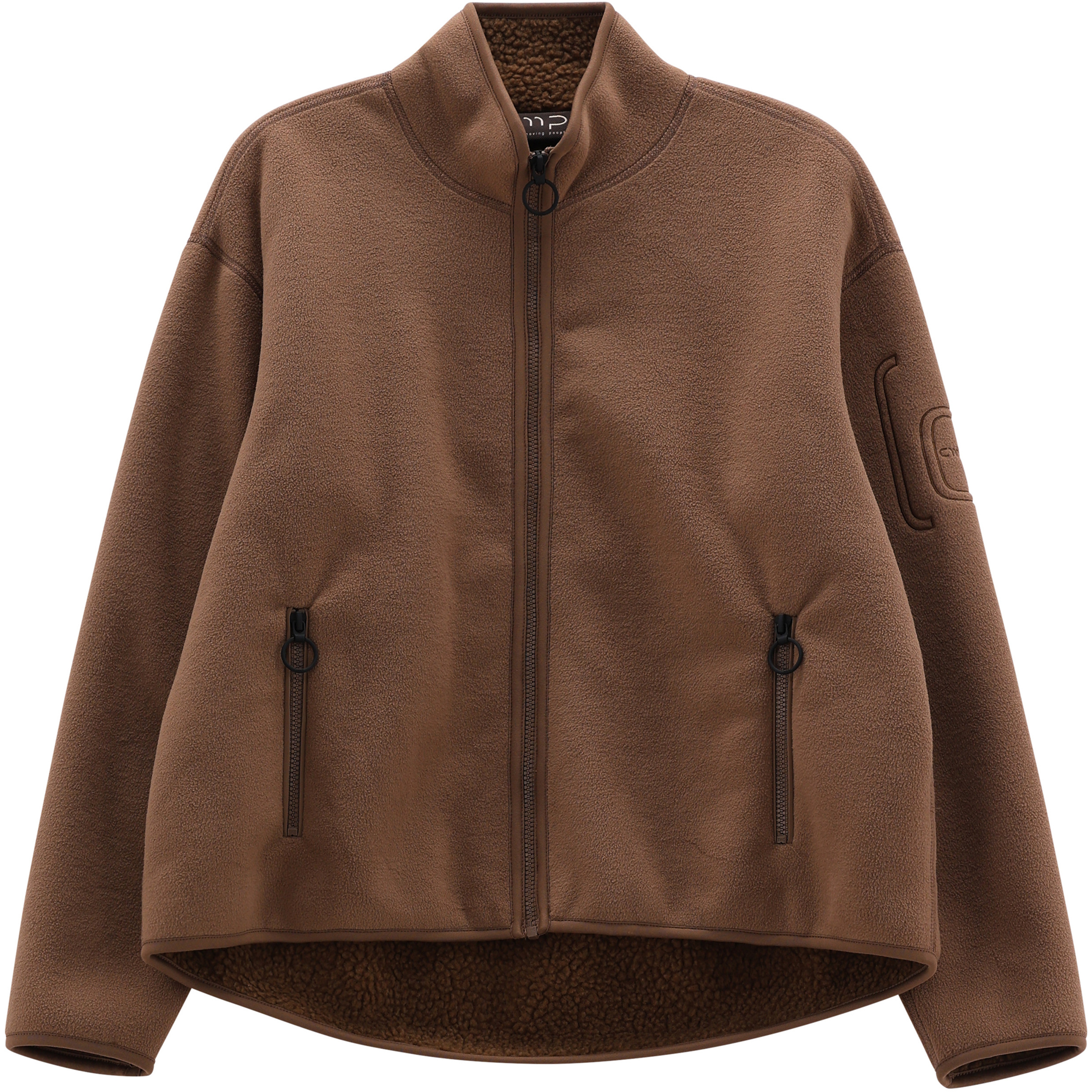 CMP Collective (of) Moving People Damen Fleecejacke braun Größe L Lifestyle Schnell trocknend