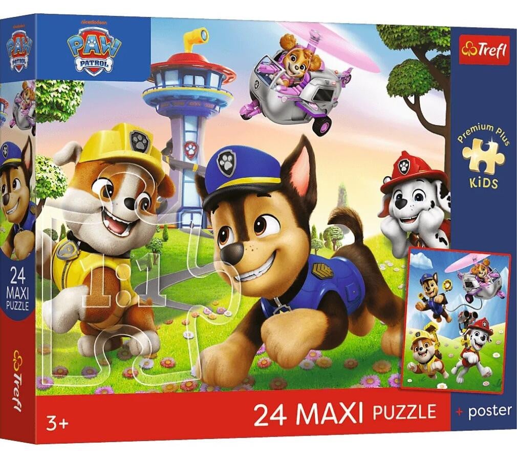 Trefl Paw Patrol Puzzel Vrolijk uitstapje - 24 stukjes