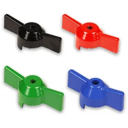 Flügelgriff für Kugelventile und -hähne (Ausführung: Blau 60 mm (1''))