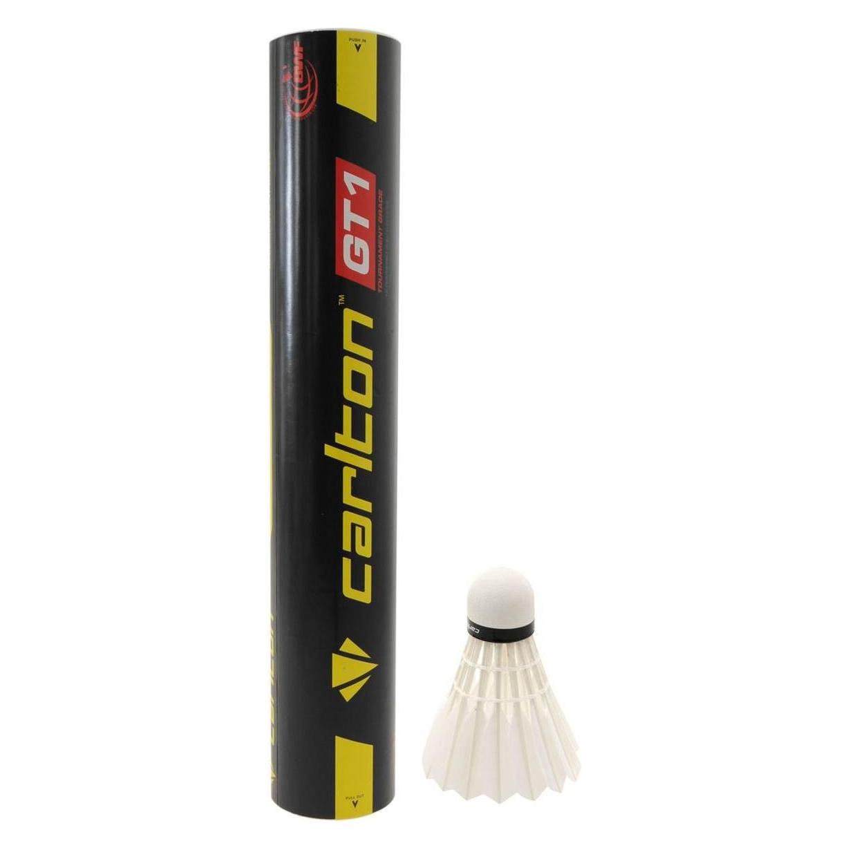 Carlton Badminton shuttlecocks GT1 International FirstGradeFeather speed78 IBF aproved 12pcs (3287)