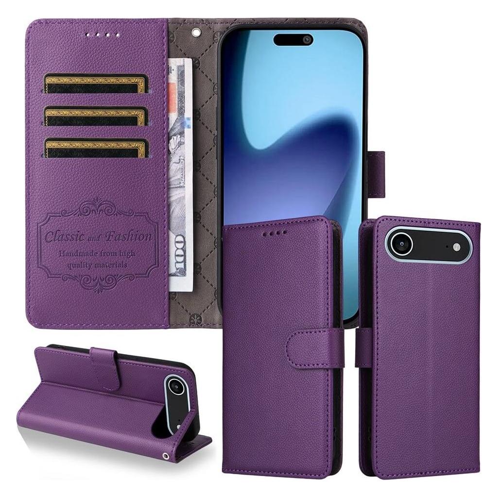 Cover-Discount Lederoptik-Hülle mit strukturierter Oberfläche (Apple iPhone Air) (61210577)