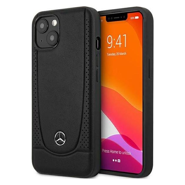 Mercedes MEHCP15MARMBK iPhone 15 Plus 6.7" czarny/black hardcase Leather Urban (Apple iPhone 15 Plus) (Mer007838-0)
