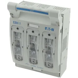 Eaton EBH1O3TM1 Lasttrennschalter, Niederspannung, 250 A, AC 690 V, NH1, AC23B, 3P, IEC, Montageplattentyp, Kabelschuhklemmen GRÖSSE 1 HORIZONTALE