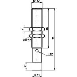 Ipf Electronic Sensor IC1201L0