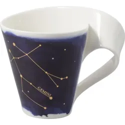 Villeroy & Boch Wave Stars Becher mit Henkel Zwilling / Gemini 300ml
