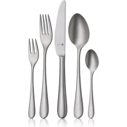 WMF Merit Besteck-Set, 30-teilig, Cromargan protect, sandgestrahlt, Besteck, Silber