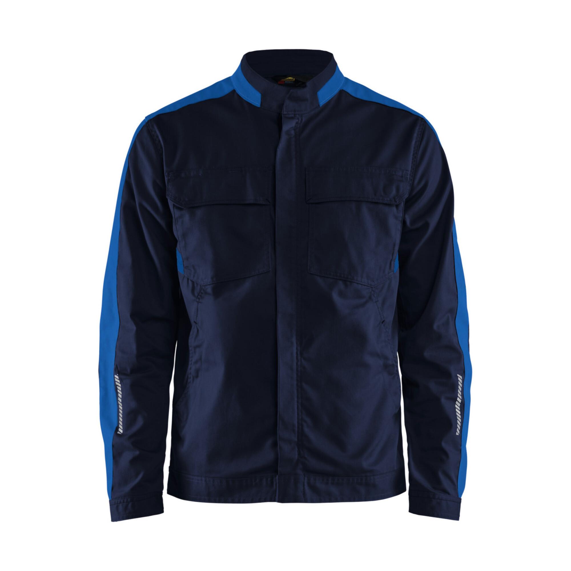 Blakläder Bundjacke Industrie Stretch, marineblau / kornblau, Unisex-Größe: M (444418328985M)