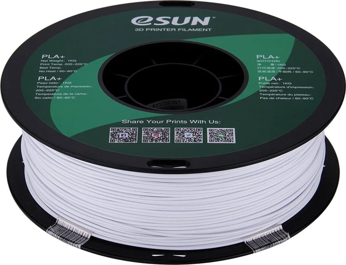 eSUN PLA+ Cold white 1kg
