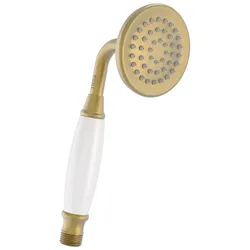 Tres Handbrause Clasic Griff aus Keramik Abmessungen: Ø 78 mm , 29963109LM 29963109LM