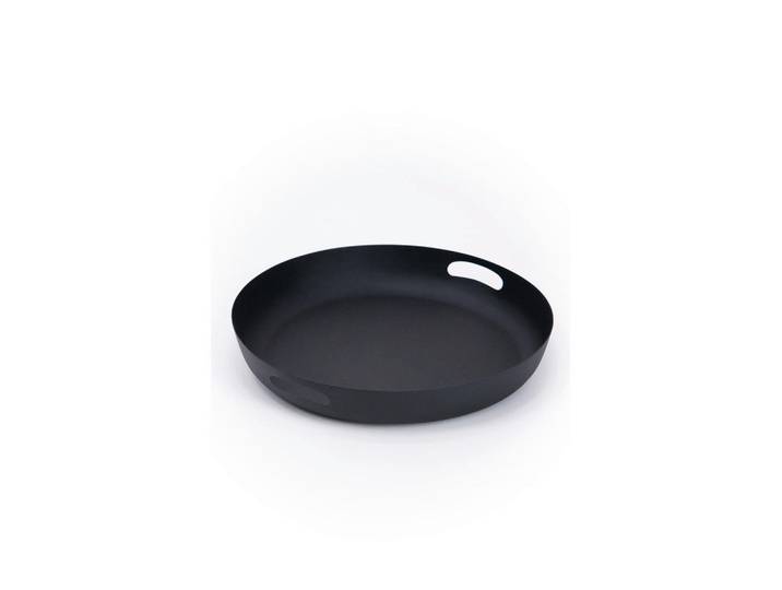 Fynch-Hatton Dekoschale, Schwarz, Metall, Uni, rund, 7 cm, Handmade in India, robust, Dekoration, Dekoschalen