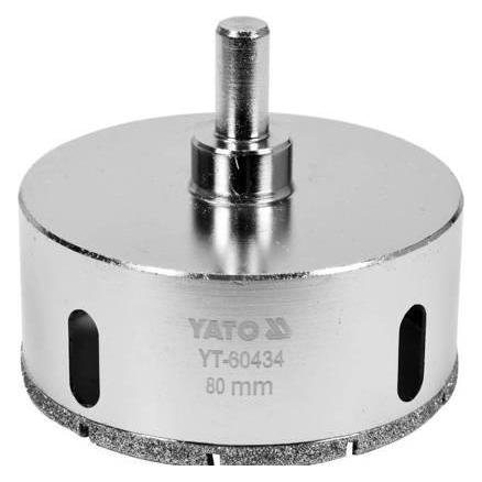 Yato CROWN WITH DIAMOND CAP 80mm (80 Millimeter) (YT-60434)