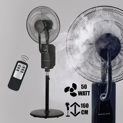 MAUK 16" Ventilator mit Sprüh - Nebel - Kühlung 80W