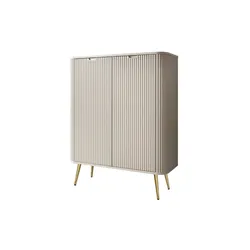 Highboard   ¦ beige ¦ Maße (cm): B: 103 H: 129