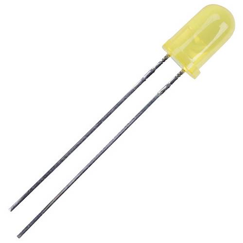Kingbright LED bedrahtet Gelb Rund 5mm 600 mcd 30° 30mA 2V