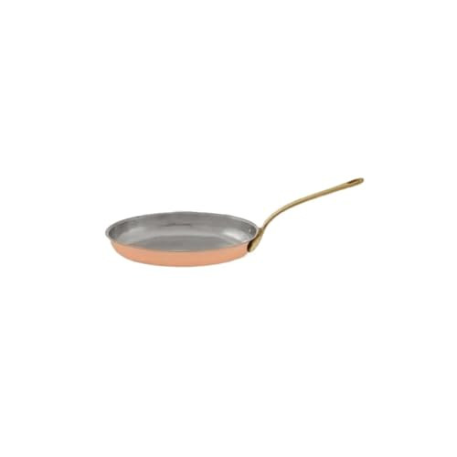 Ovale koperen koekenpan - Klein