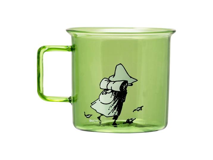 Muurla Tasse en verre Snufkin 35 cl Vert