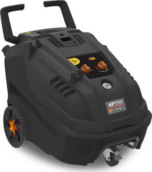 Heißwasser-Hochdruckreiniger Comet KP PRO CLASSIC 5.12 12/200 T - 400V  Messingpumpe
