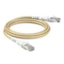 Patchsee ThePATCHCORD RJ45 Patchkabel Cat. 6A, U/UTP, extra dünn, beige, 1,5 m