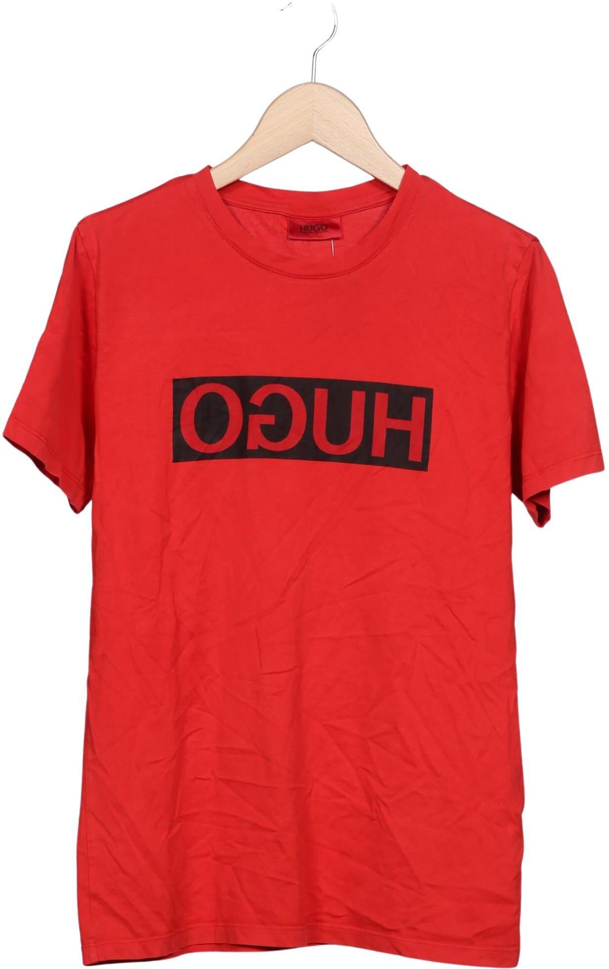Hugo by Hugo Boss Herren T-Shirt, Rot, Gr. XS, Baumwolle - Second Hand