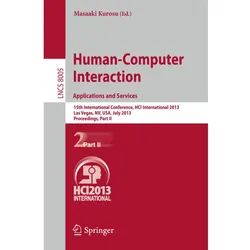 Human-Computer Interaction: Applications and Services, Fachbücher