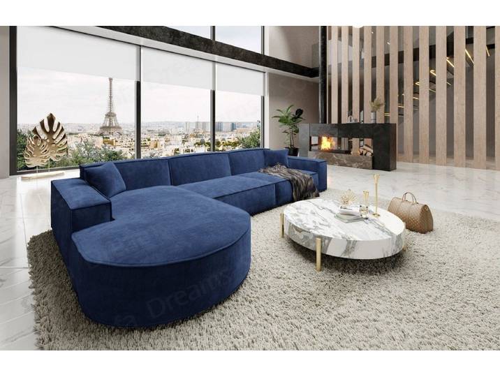 Sofa Dreams Ecksofa Alegranza L Form kurz Polster Couch Eck Stoffsofa, Loungesofa
