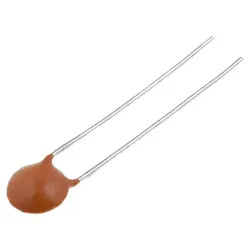 Keramikkondensator, 6,8pF, 50V, ±10%, THT, 2,54mm