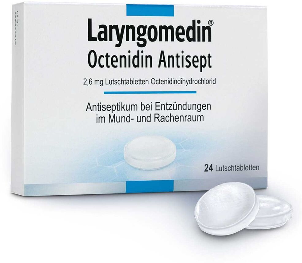 Laryngomedin Octenidin Antisept 2,6 mg Lutschtabletten