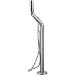JEE-O Flow Wannenarmatur, mit Handbrause, edelstahl gebürstet, 500-3010 500-3010