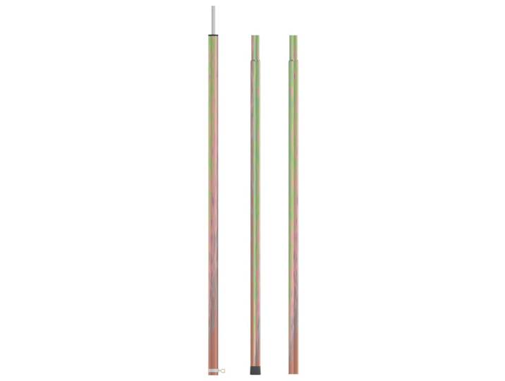vidaXL Teleskop-Zeltstange mit 170-255 cm Länge Verzinkter Stahl