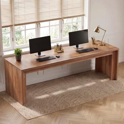 BLUEBELL Two Person Desk, 78 Inch Extra Long Computer Office Desk