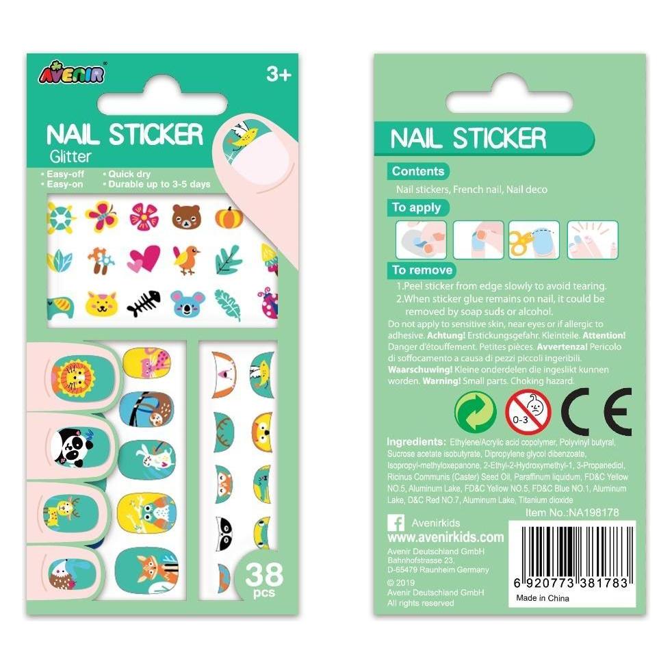 Avenir AVE Nail Sticker: Tiere (Kunstnägel) (42337056)