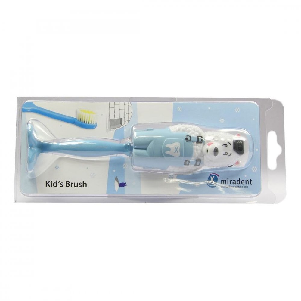 Hager Pharma GmbH Miradent Kinderzahnbürste Kid's Brush Bär 02810080