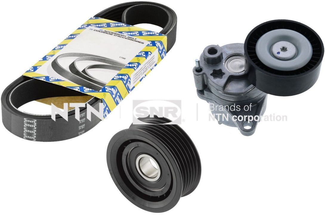Snr Set di cinghie Poly-V KA851.12