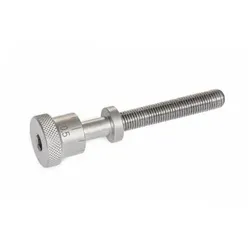 Stellschrauben, für Lagerböcke GN 828, Edelstahl (827-M8X1-45-NG-S)