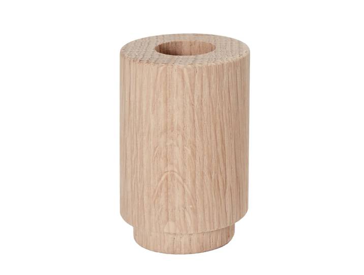 Andersen Furniture - Create Me Kerzenhalter, H 7,5 cm, Eiche