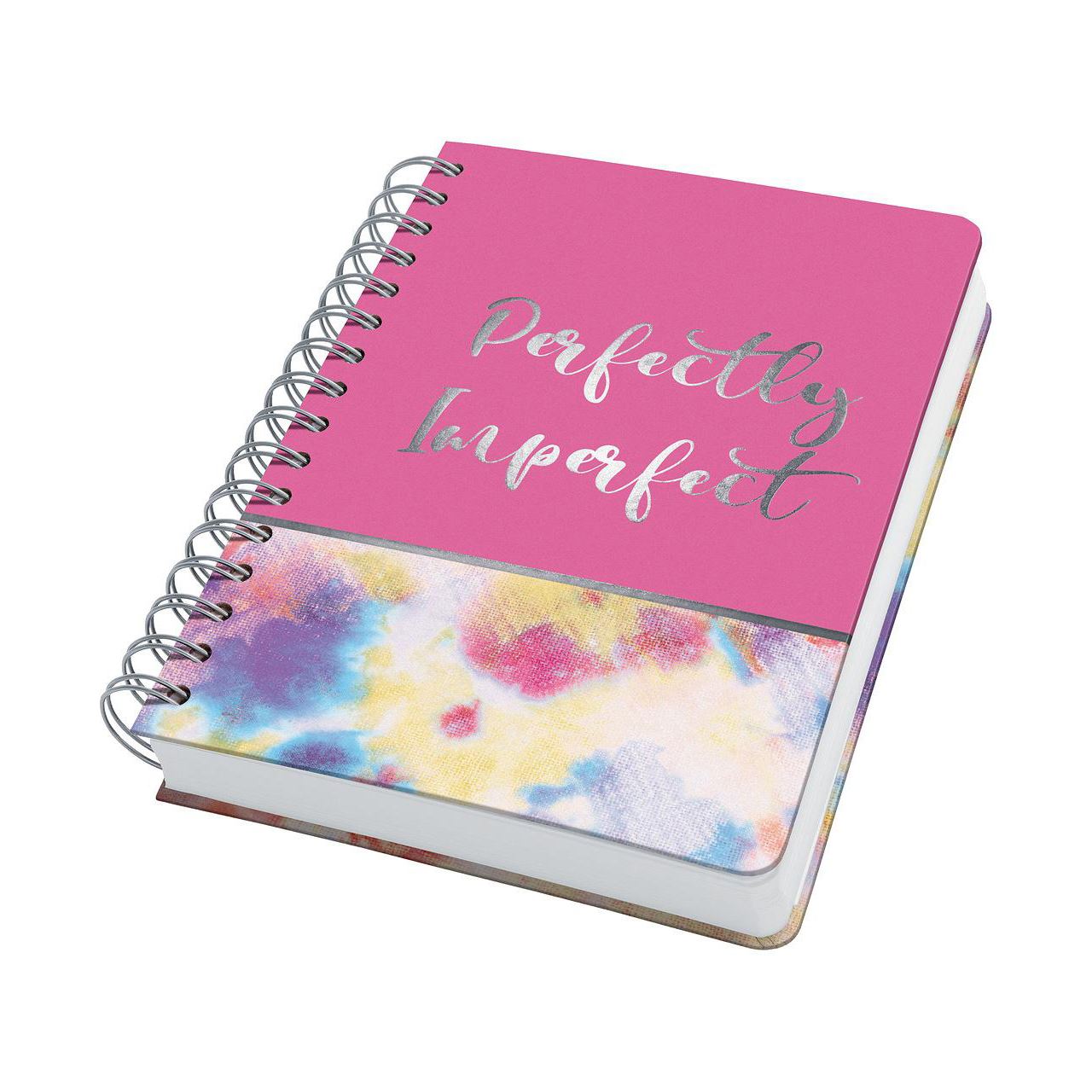 SIGEL Notizbuch mit Spirale Jolie ca. DIN A5 punktraster, pink/pastell Hardcover 240 Seiten