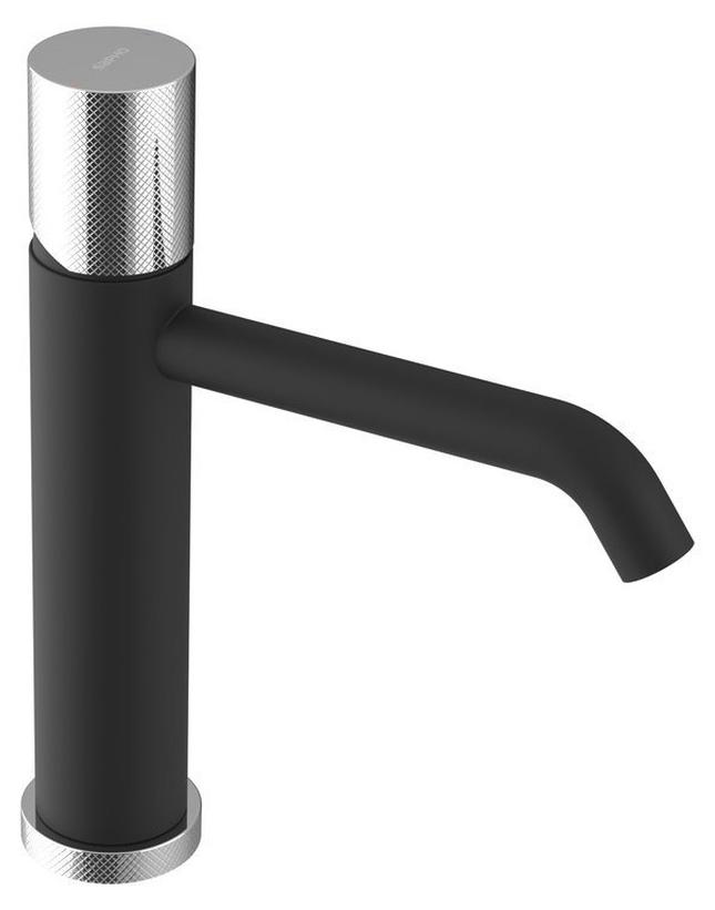 Sapho ULTRATAP Waschtischarmatur, Schwarz matt/Chrom